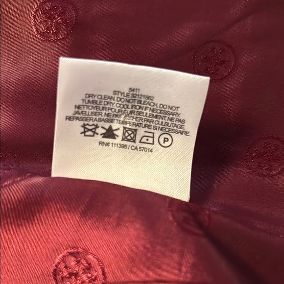 Tory Burch NWOT Red Blazer with Notched Lapels - Picture 6 of 11